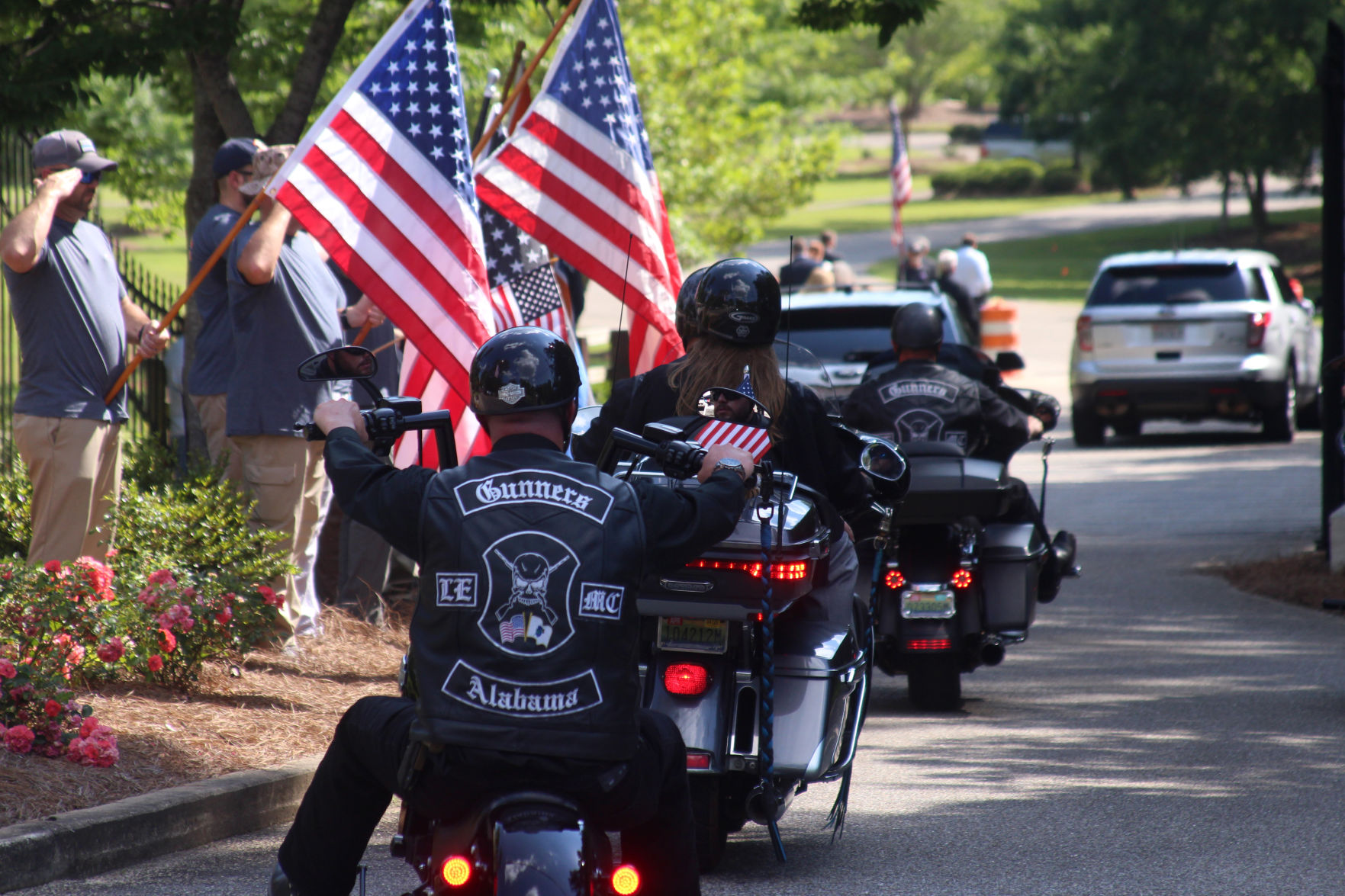 Funeral service for officer William Buechner